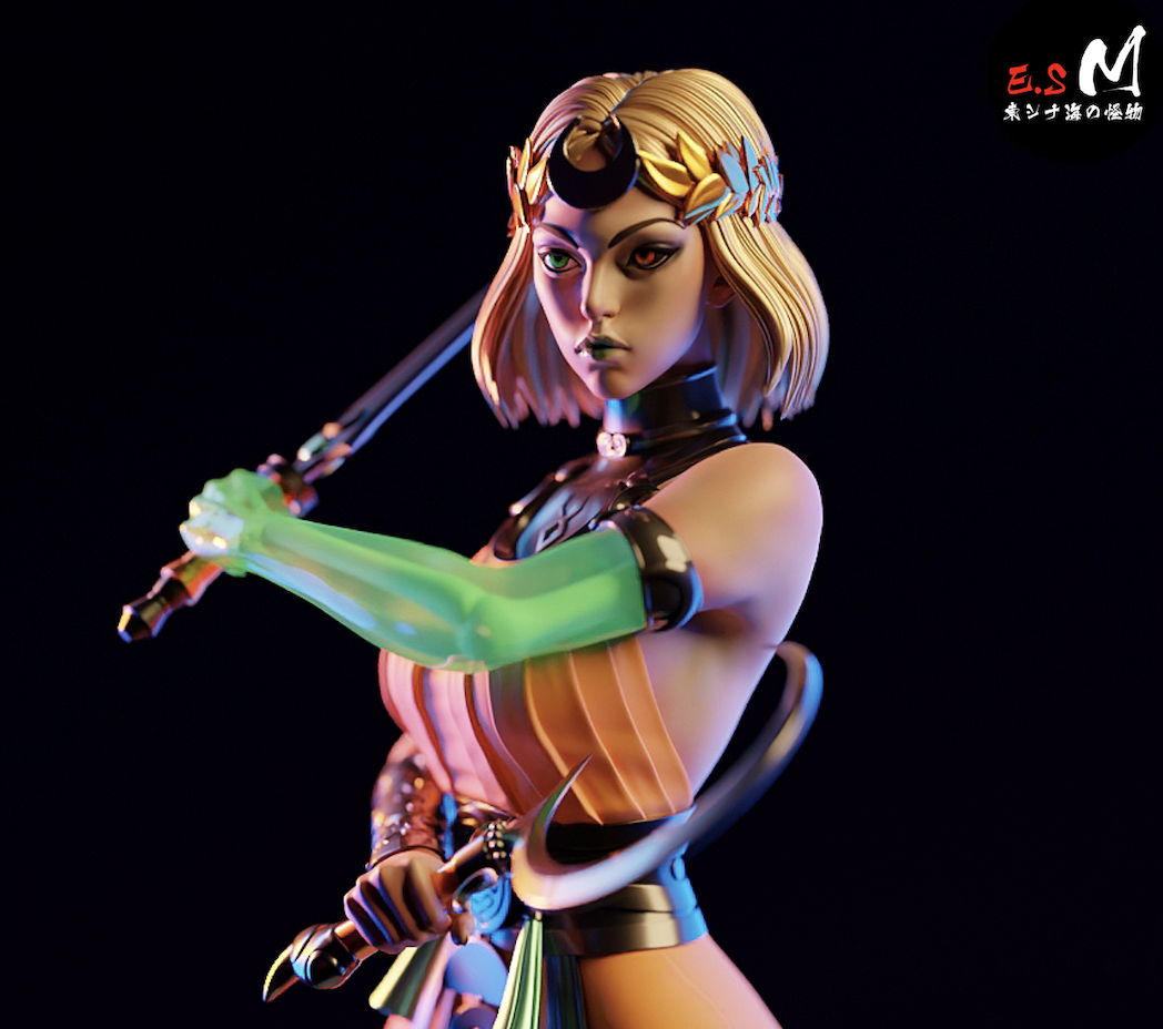 Melinoe Hades II Resin Art (East Sea Monster Version)