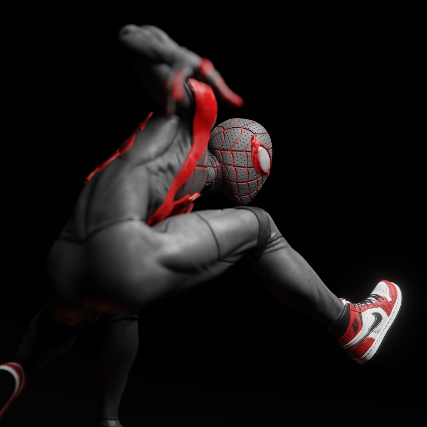 Miles Morales Resin Fan Art - MTO (3DMind)