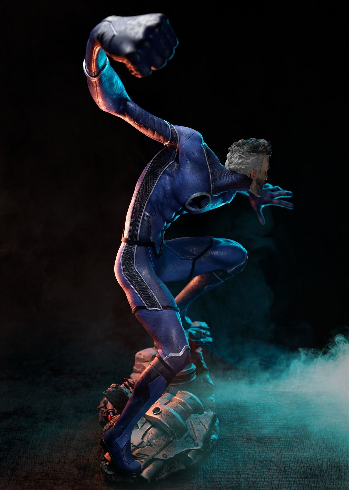 Mr. Fantastic Resin Fan Art - MTO (3DMind)