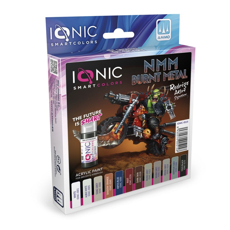 Ionic Non-Metallic Metals NMM Burnt Metal Set
