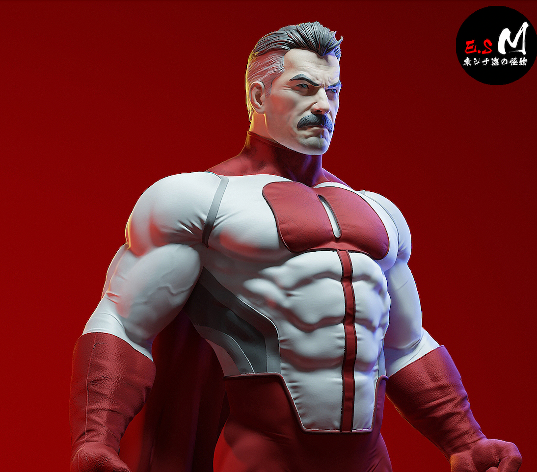 Omniman Resin Art (East Sea Monster Version)