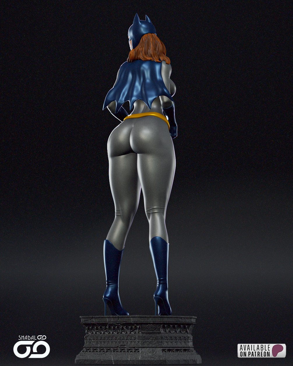 Batgirl Resin Art (Shadaloo)