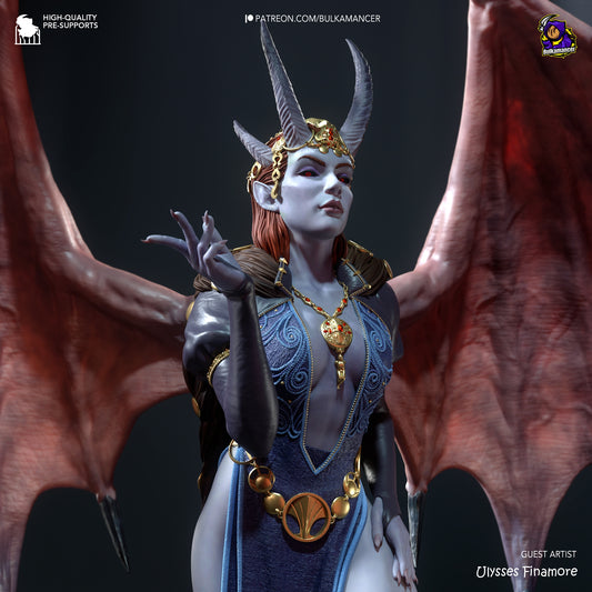 Mizora Baldur's Gate 3 Resin Fan Art Pro Painted - MTO (Bulka)