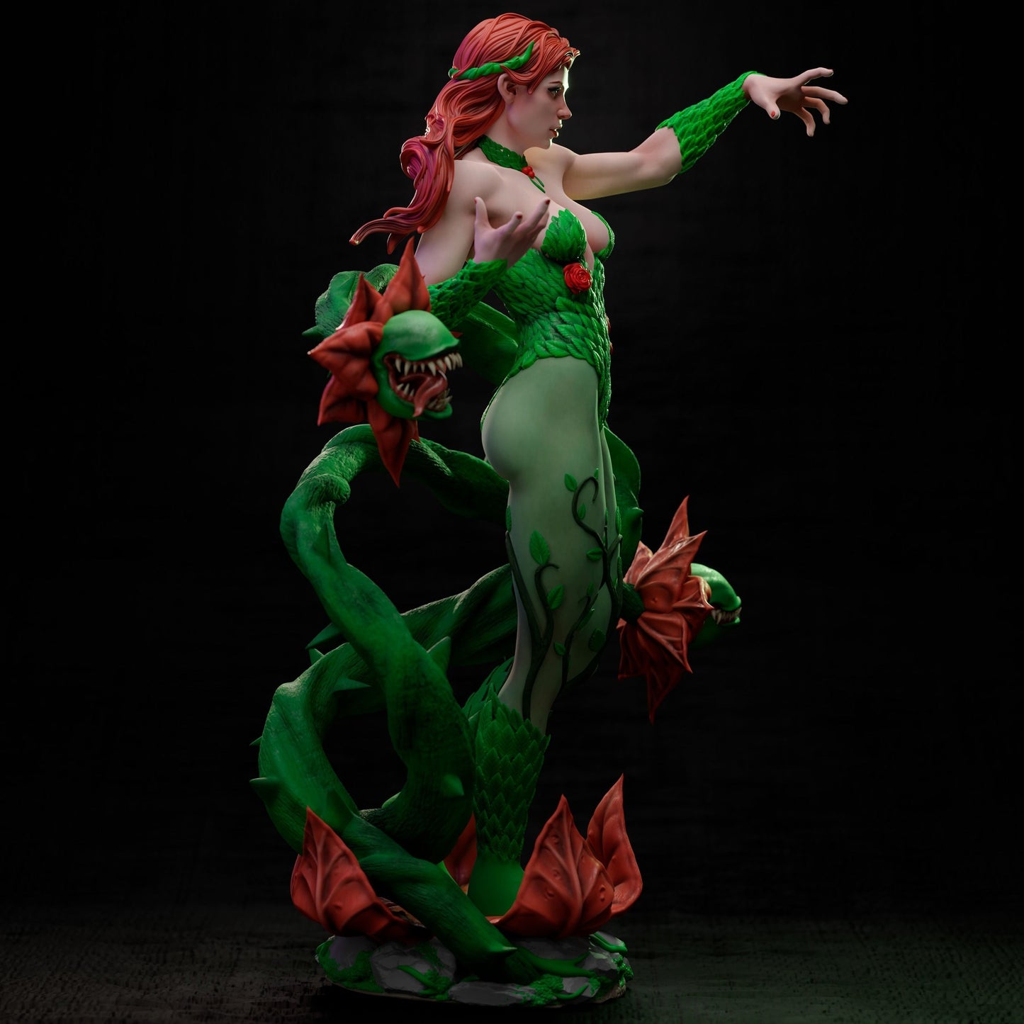 Poison Ivy Resin Fan Art - MTO (3DMind)