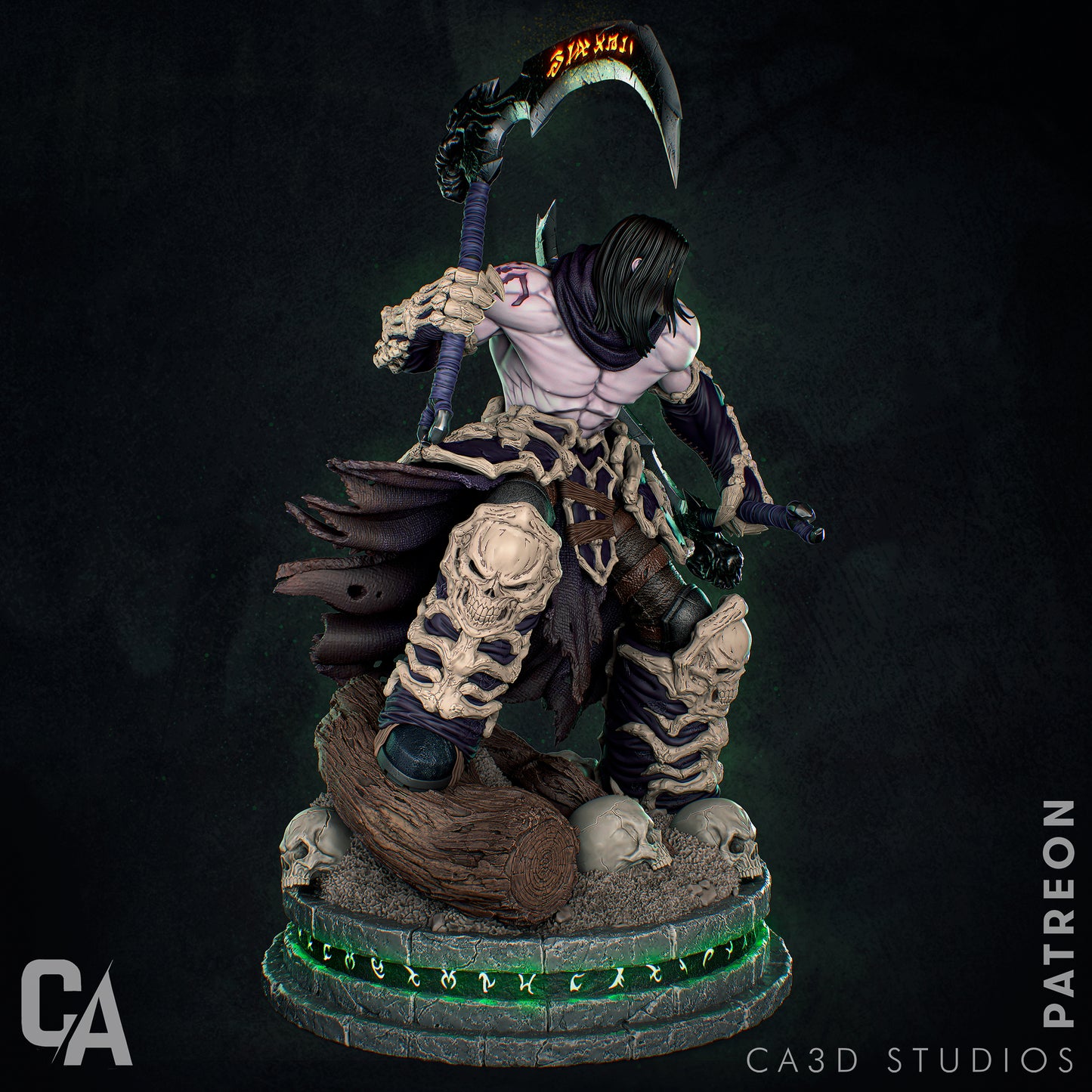 Death Collectible Resin Fan Art Pro Painted - MTO