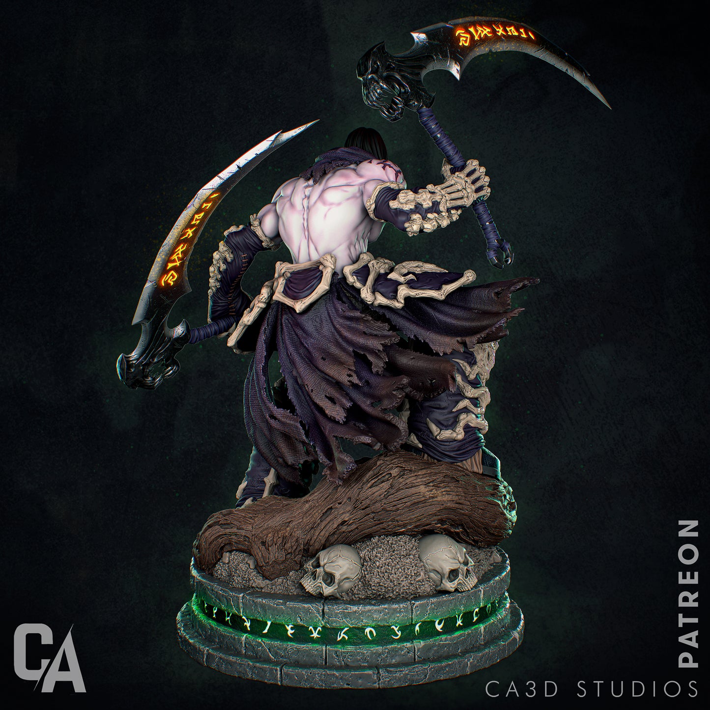 Death Collectible Resin Fan Art Pro Painted - MTO