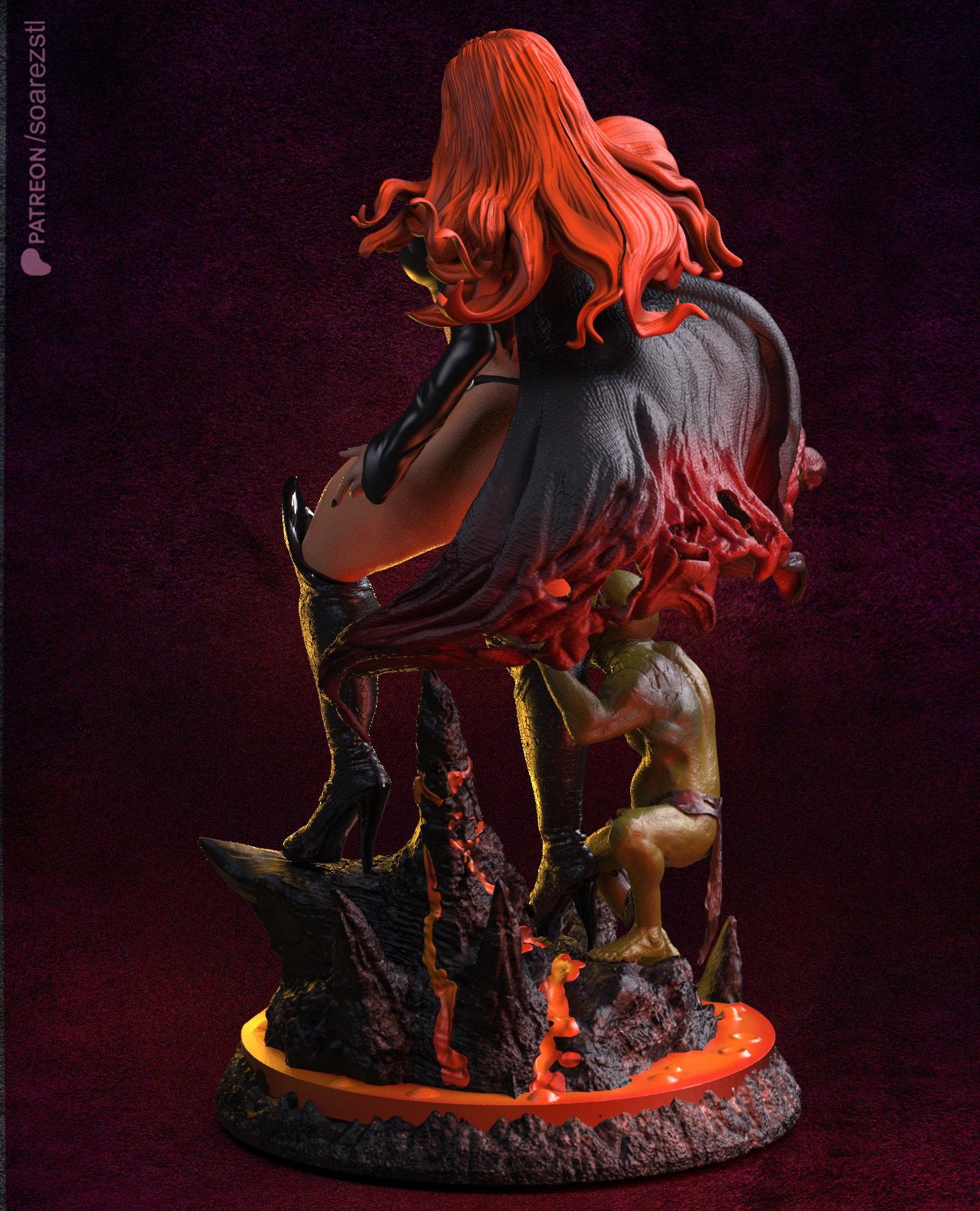 Madeline Pryor Goblin Queen Resin Fan Art Sculpture (Soarez)