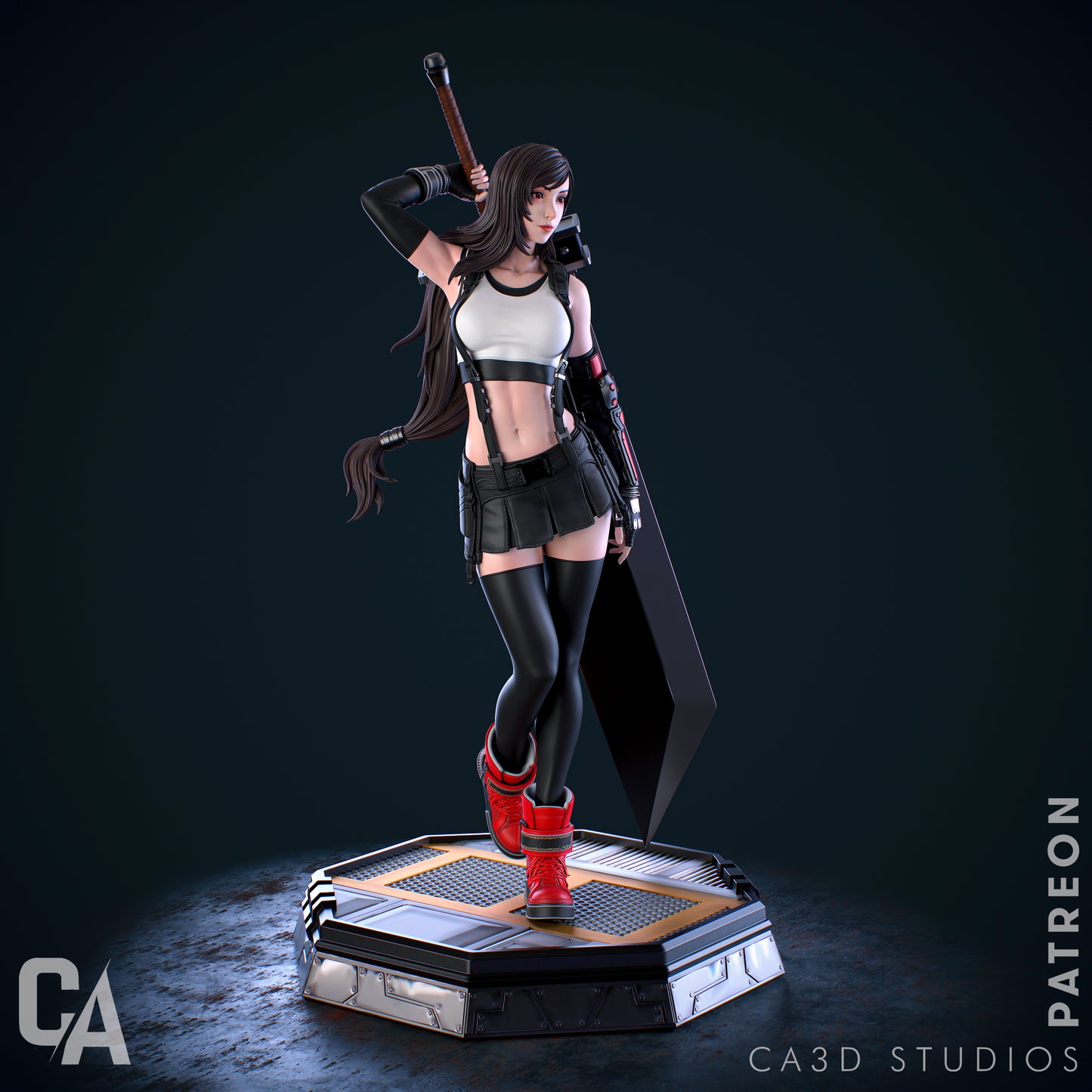 Tifa Lockhart Collectible Resin Fan Art - MTO