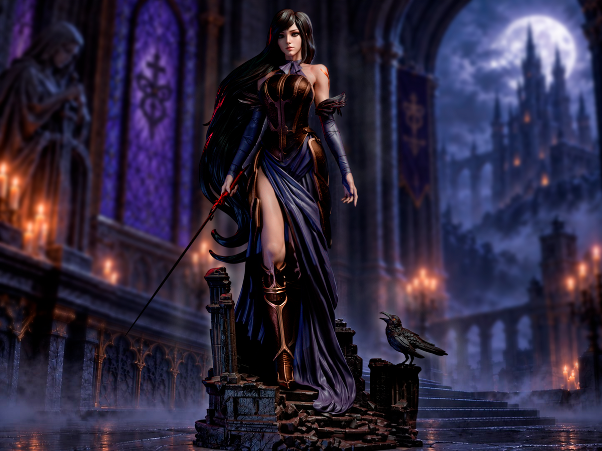 Shanoa Collectible Resin Art (Design by CA3D)
