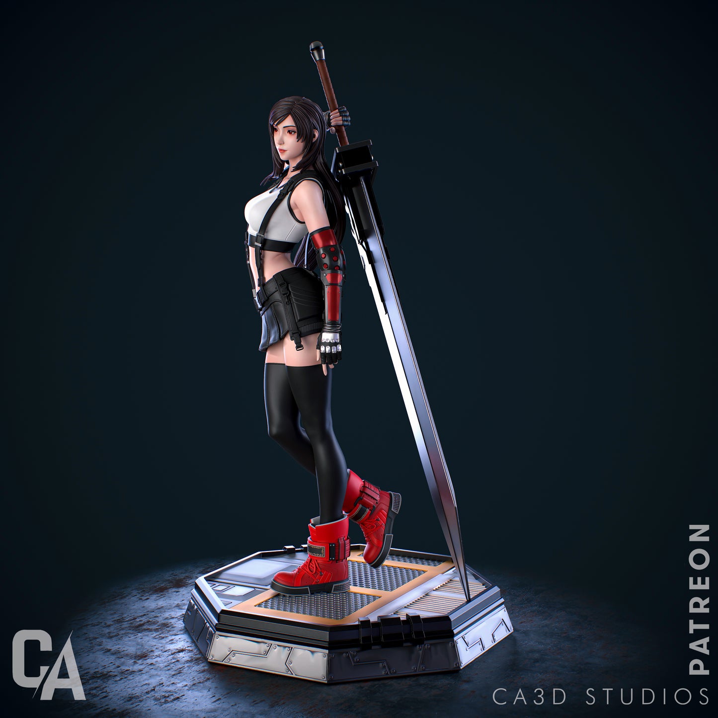 Tifa Lockhart Collectible Resin Fan Art - MTO