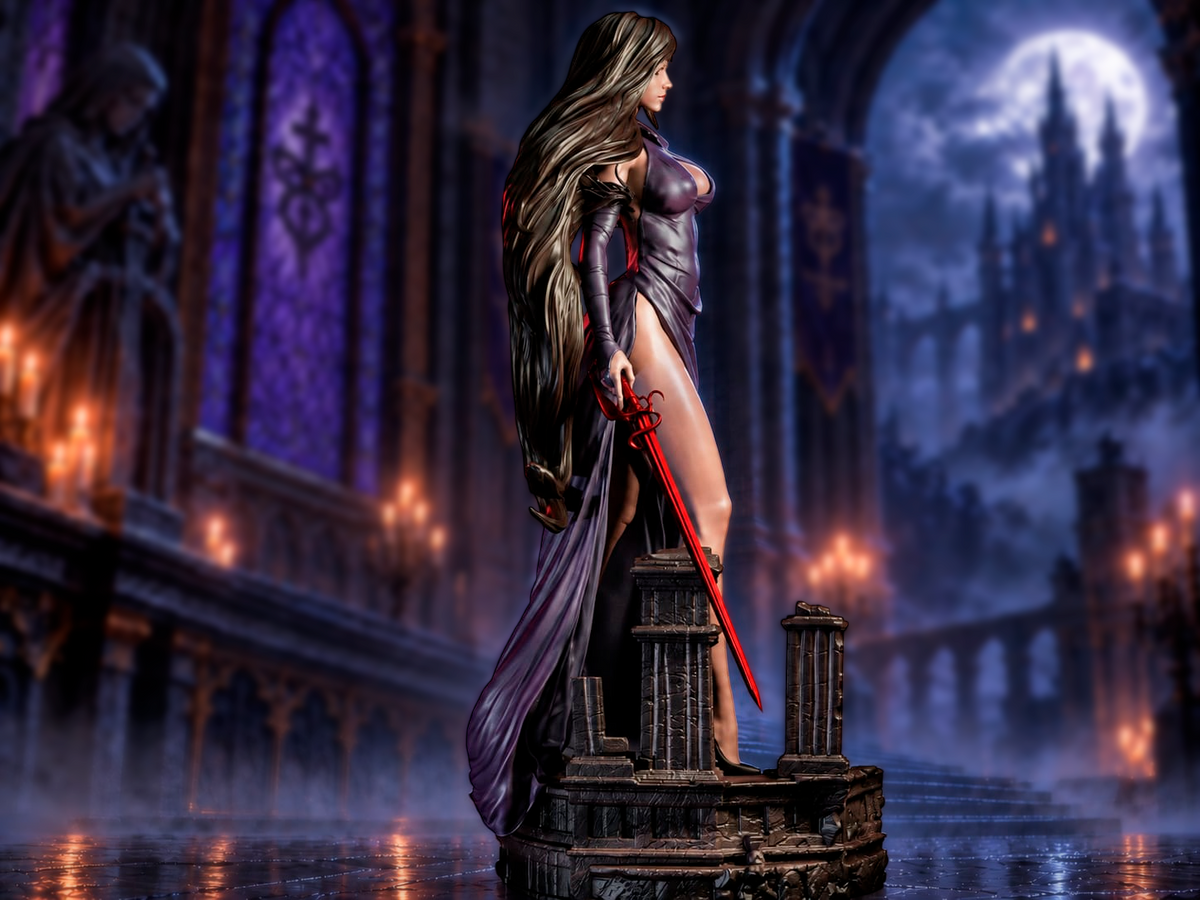 Shanoa Collectible Resin Art (Design by CA3D)