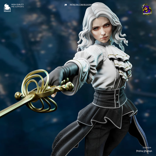 Clair Obscur Expedition 33 Real Maelle Resin Fan Art - MTO (Design by Bulkamancer)