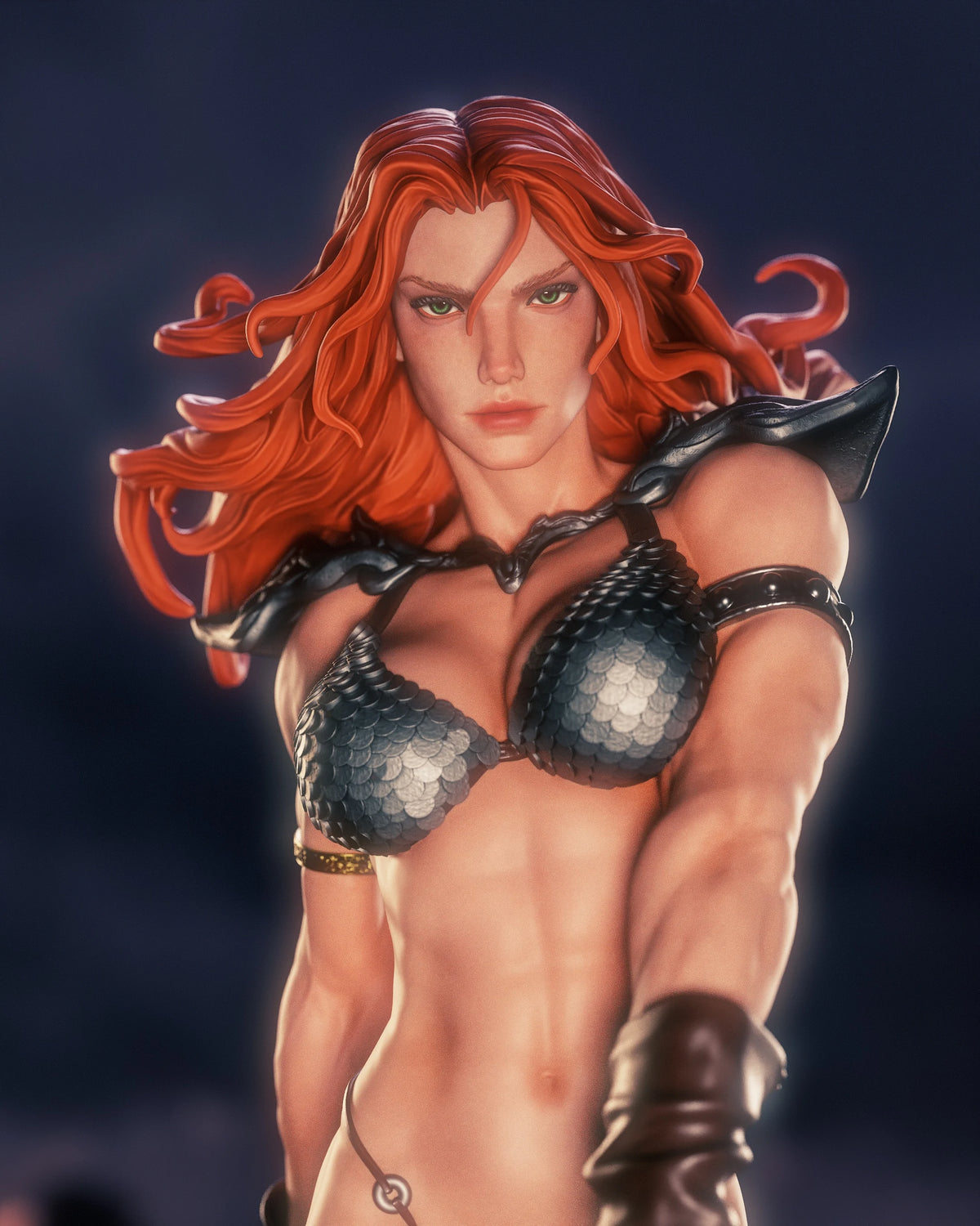 Red Sonja Resin Art (Nympha3D)