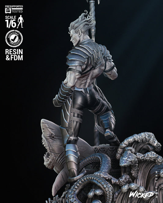 Namor Resin Sculpture Fan Art - MTO (wicked)