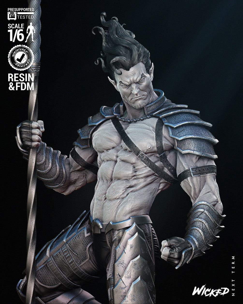 Namor Resin Sculpture Fan Art - MTO (wicked)
