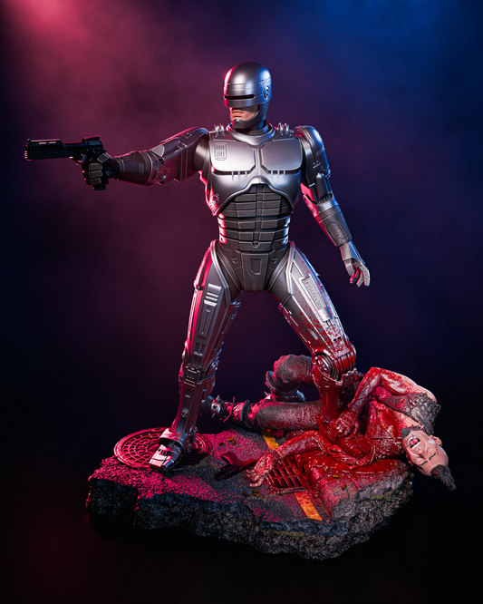 Robocop Resin Art - MTO (Design by CA3D)