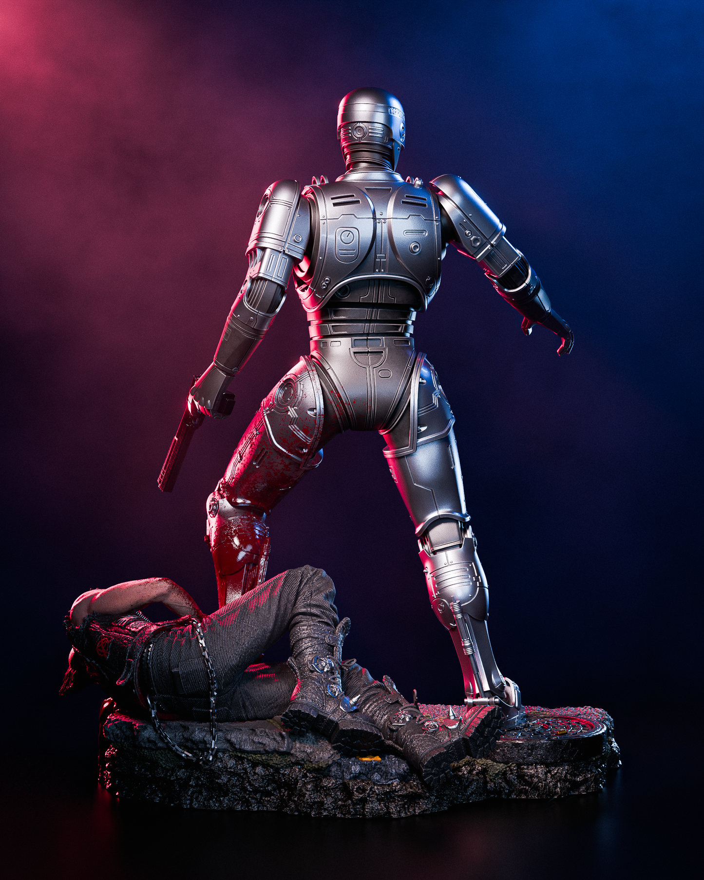 Robocop Resin Art - MTO (Design by CA3D)