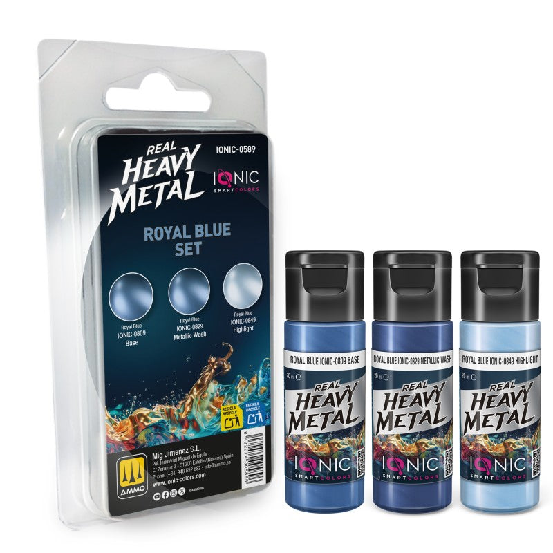 Ionic Real Heavy Metal Set - Royal Blue