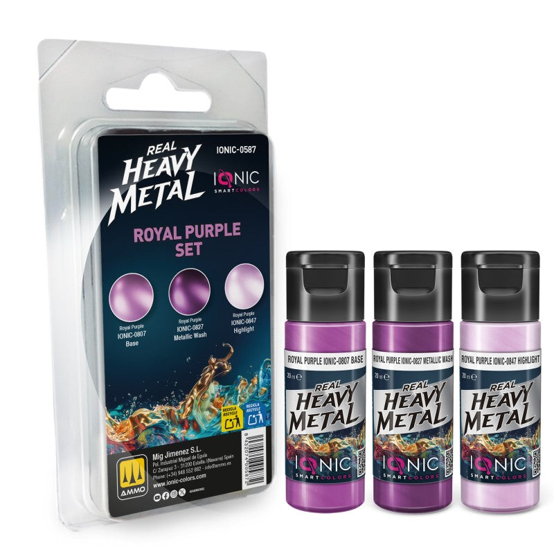 Ionic Real Heavy Metal Set - Royal Purple