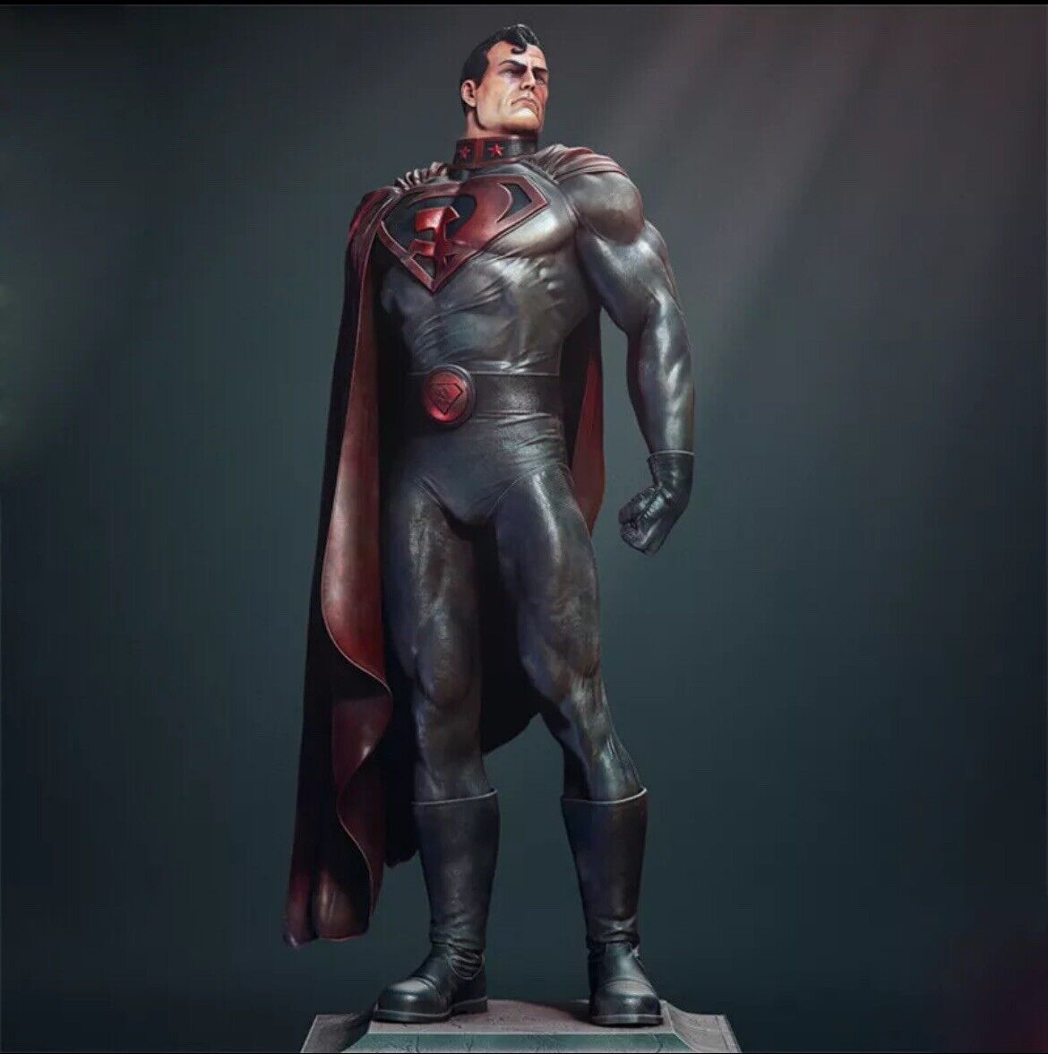 Superman Red Son Resin Fan Art - MTO (B3d)