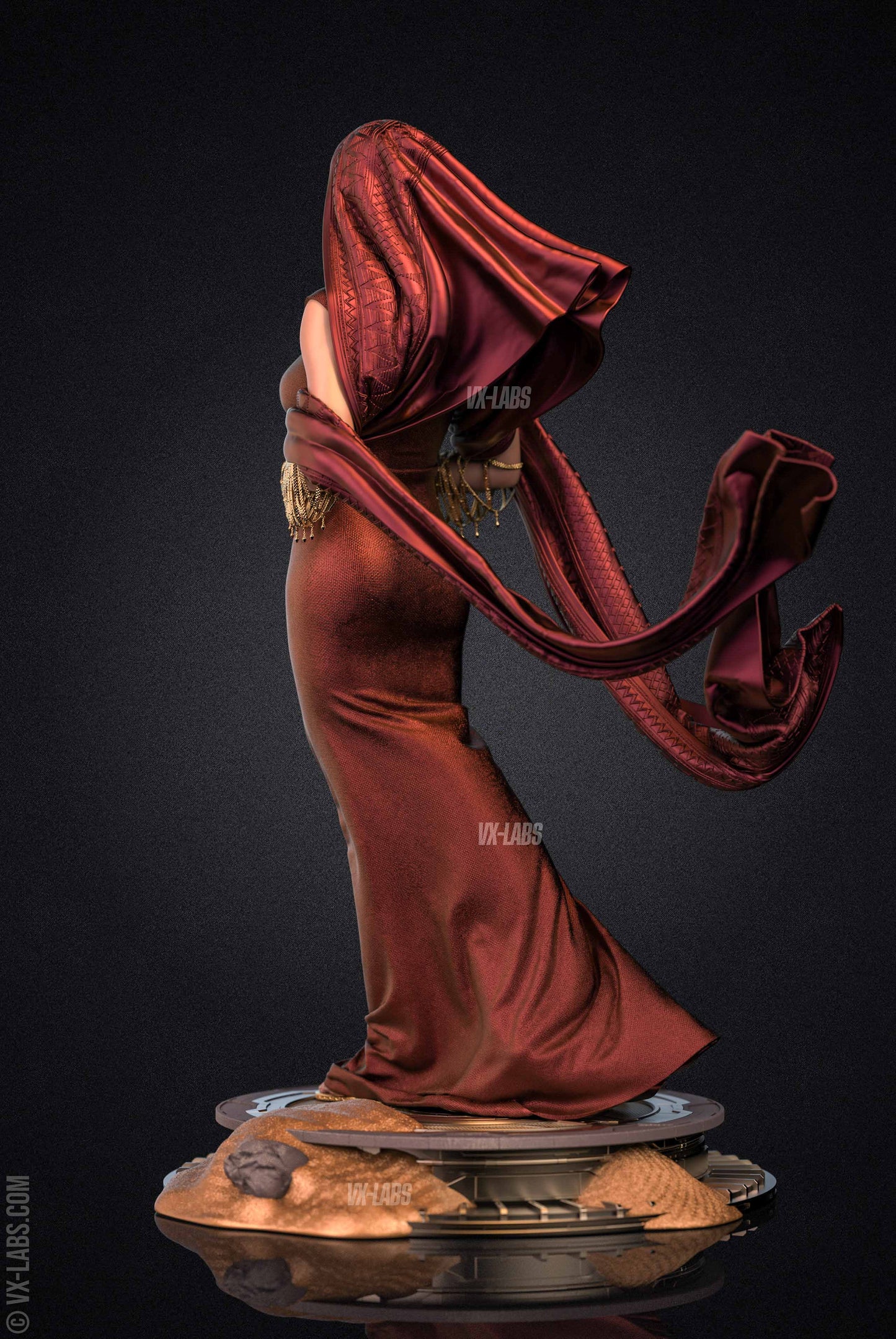 Lady Jessica Dune Resin Art (Designed by VXLabs)