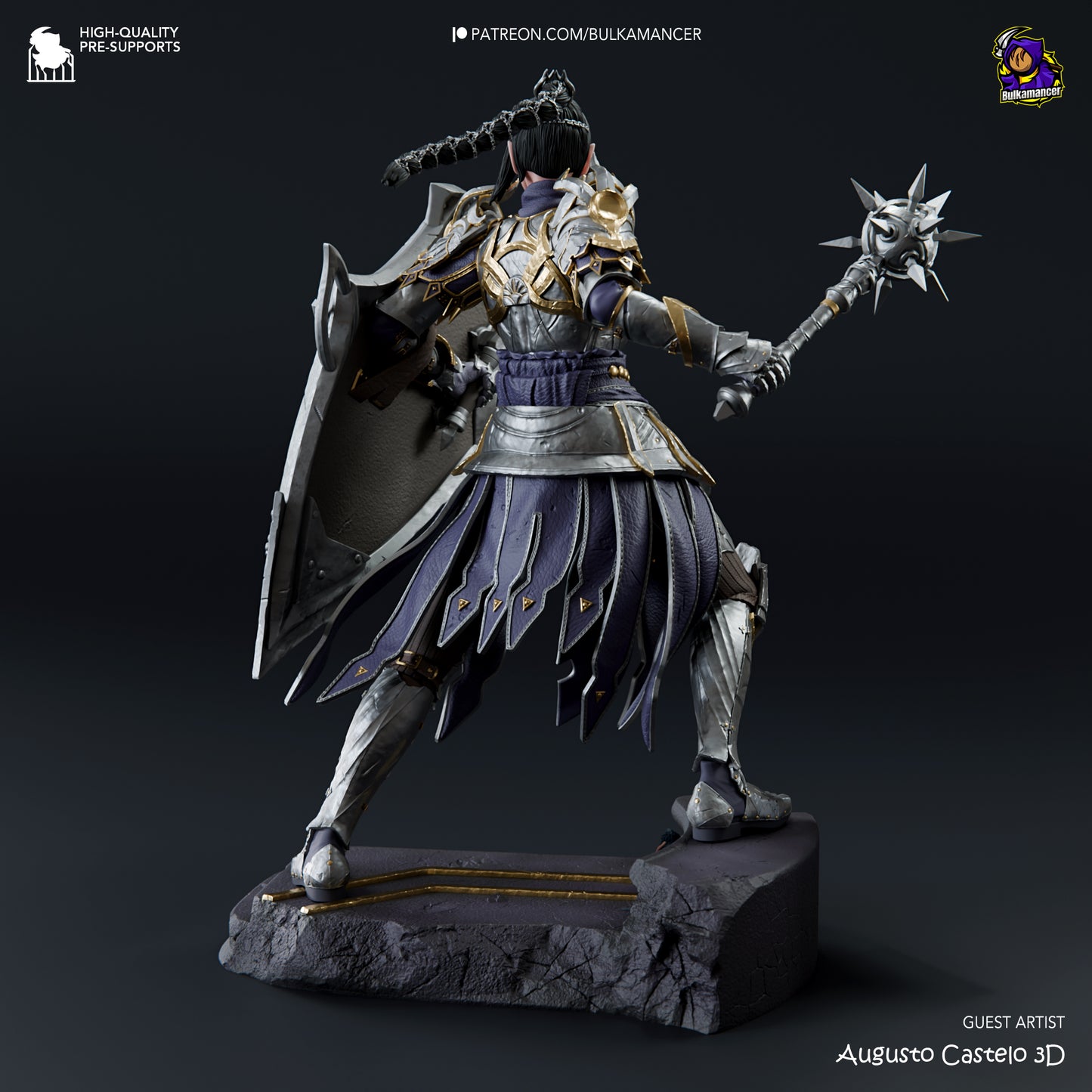 Shadowheart  Resin Fan Art  - MTO (Bulkamancer)