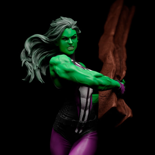 She Hulk Resin Fan Art - MTO (3DMind)