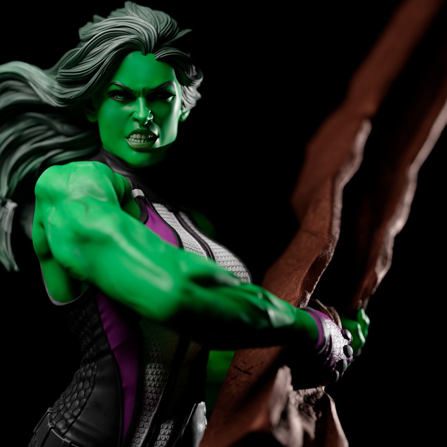 She Hulk Resin Fan Art - MTO (3DMind)