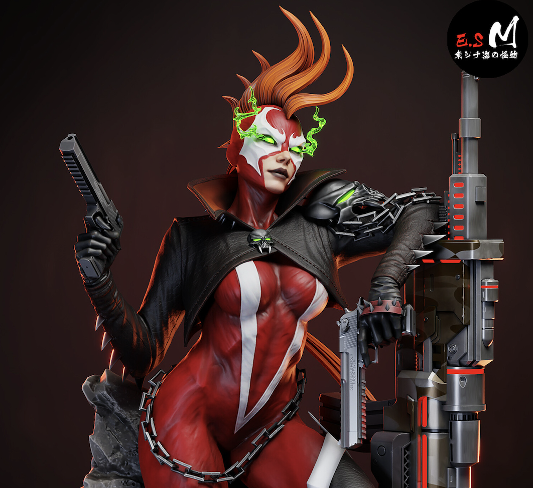 She Spawn Resin Art (East Sea Monster Version)