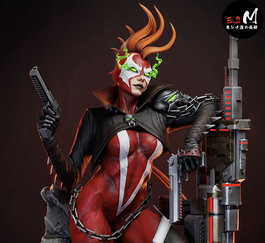 She Spawn Resin Art (East Sea Monster Version)