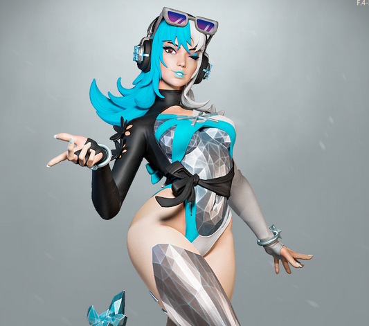 Luna Snow Resin Art (East Sea Monster Version)