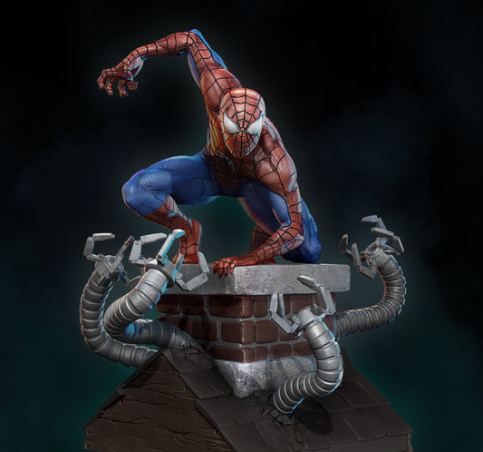 Spiderman Resin Fan Art - MTO (3DMind)