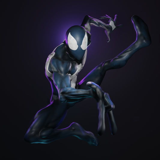 Spiderman Symbiote Resin Fan Art - MTO (3DMind)