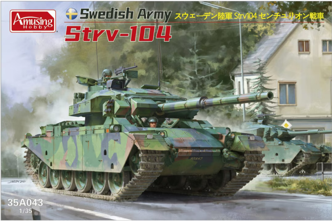 Amusing Hobby - Swedish Army Strv-104 - 1/35 (35A043)