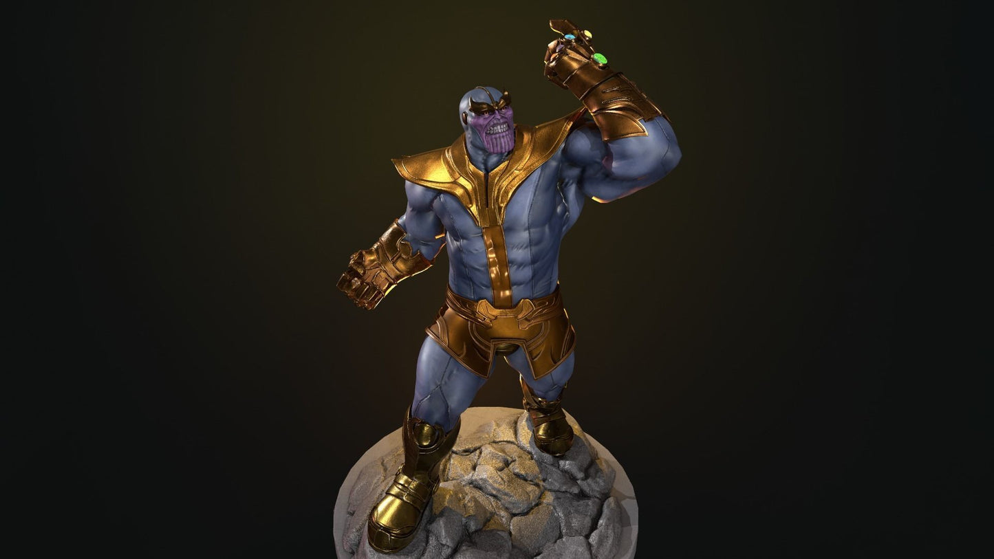 Thanos Resin Fan Art - MTO (3DMind)