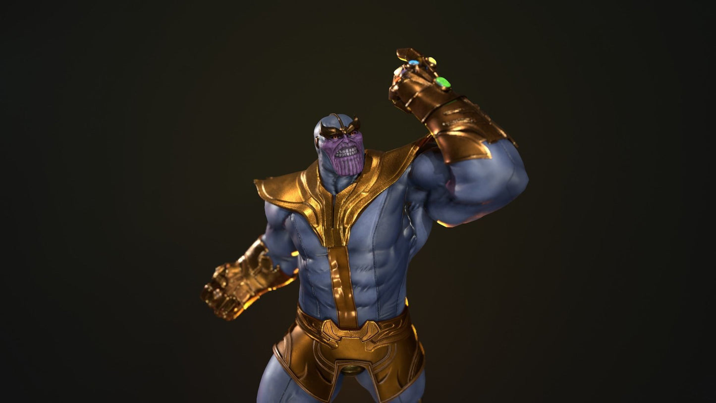 Thanos Resin Fan Art - MTO (3DMind)