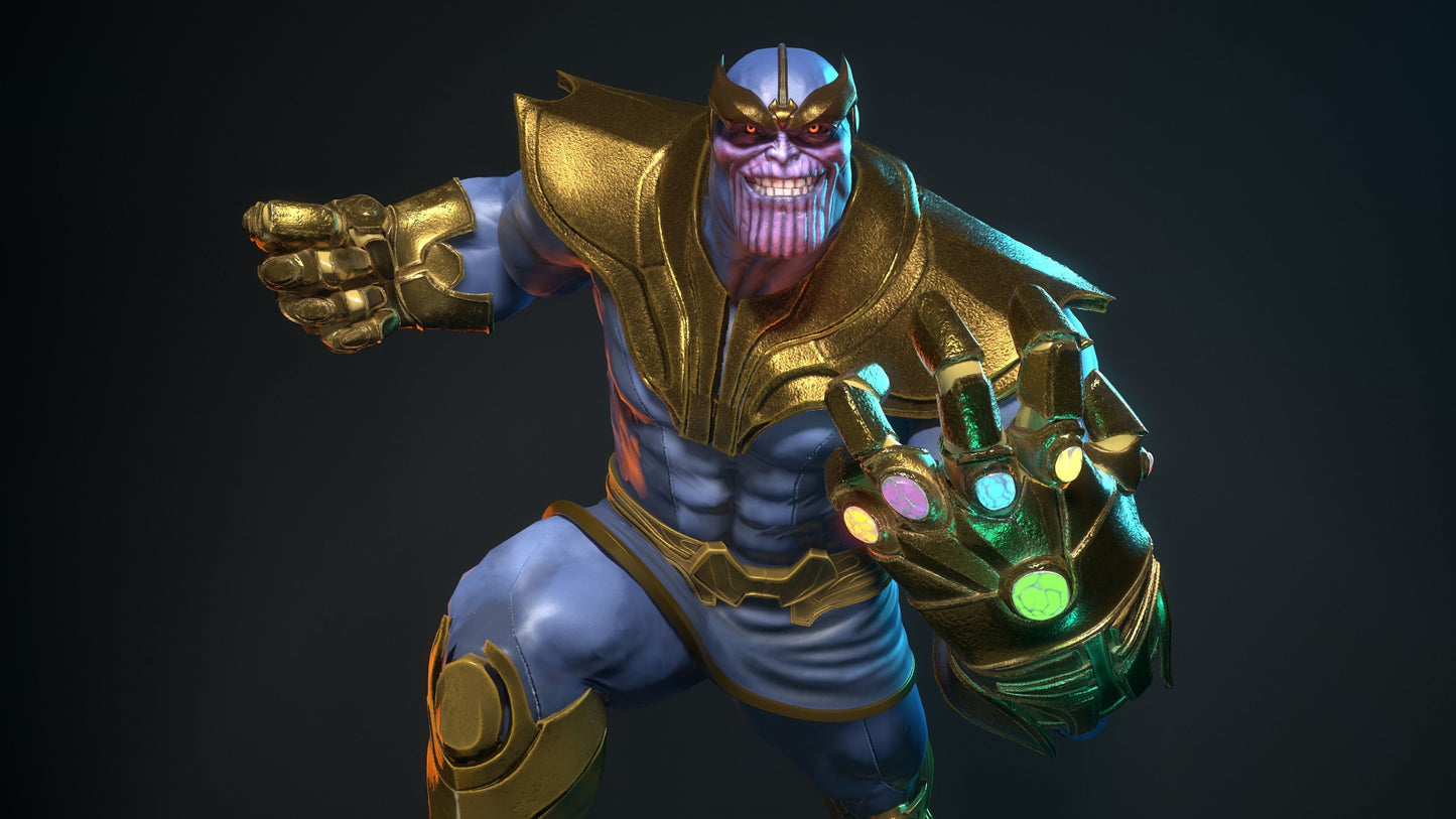 Thanos Resin Fan Art - MTO (3DMind)