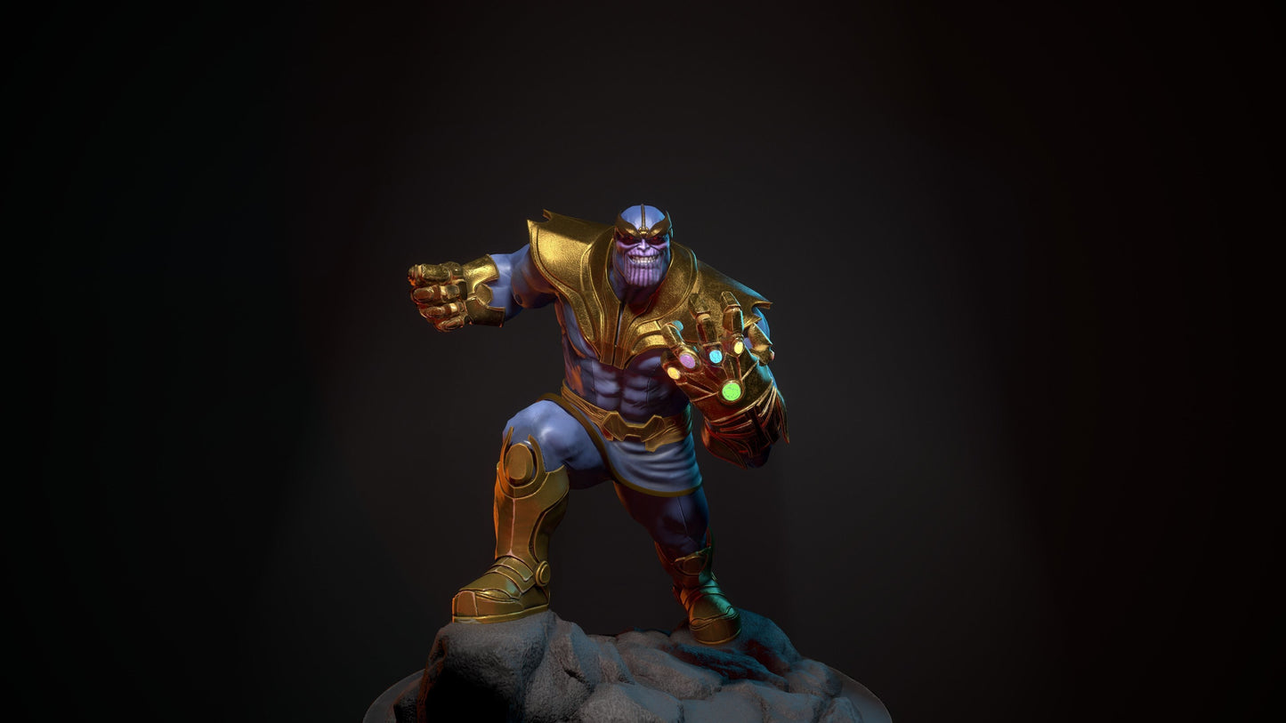 Thanos Resin Fan Art - MTO (3DMind)