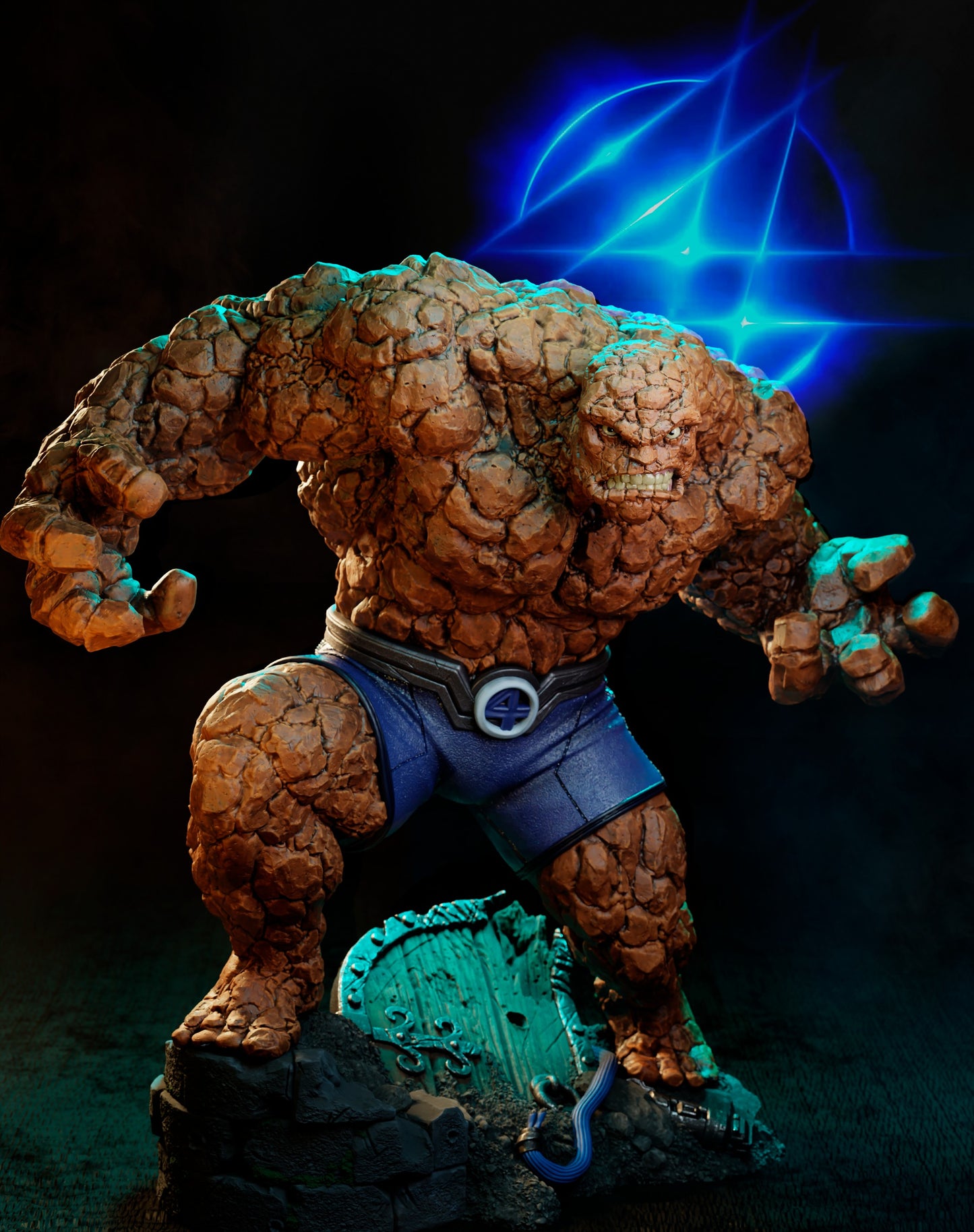 The Thing Resin Fan Art - MTO (3DMind)