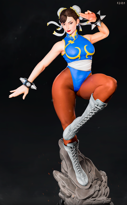 Chun-Li Street Fighter Resin Art (East Sea Monster Version)