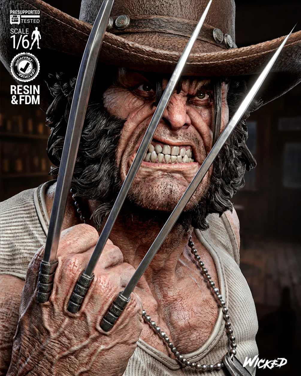 Logan Resin Art (Wicked Studios)