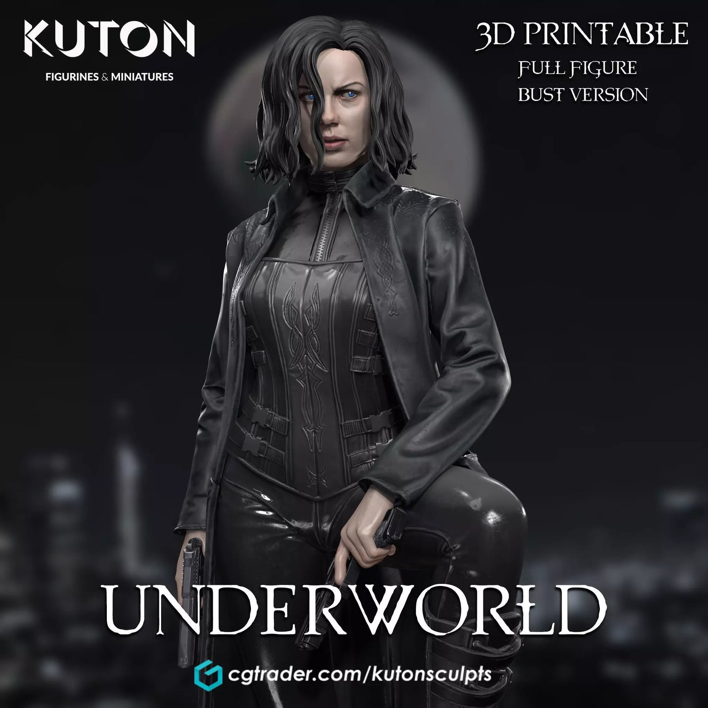 Underworld Selene Resin Fan Art - MTO (Design by Kuton)