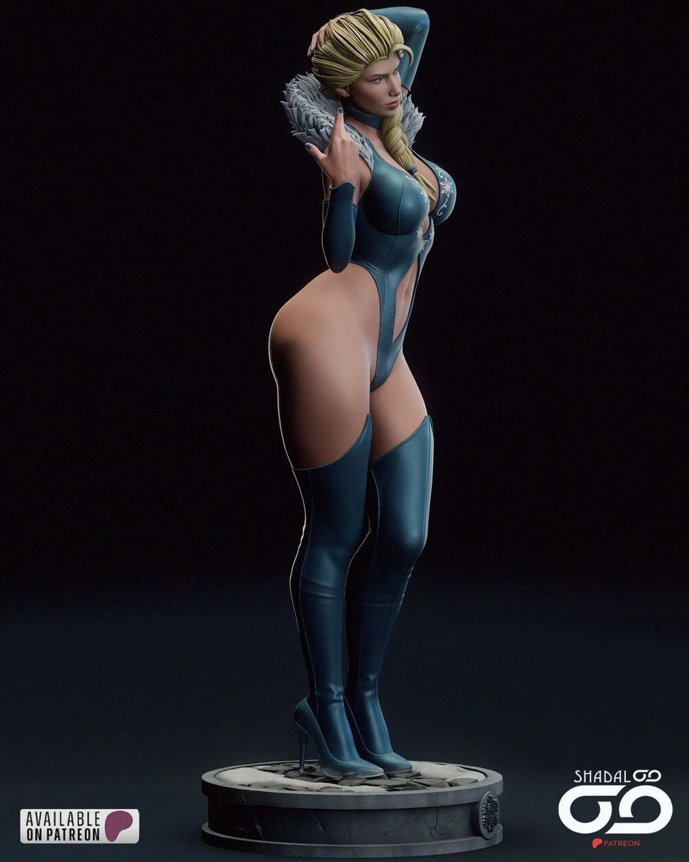 Elsa Resin Art (Shadaloo)