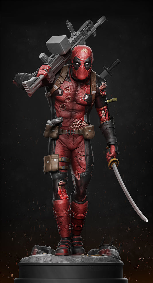 Deadpool Resin Fan Art - MTO (3DMind)