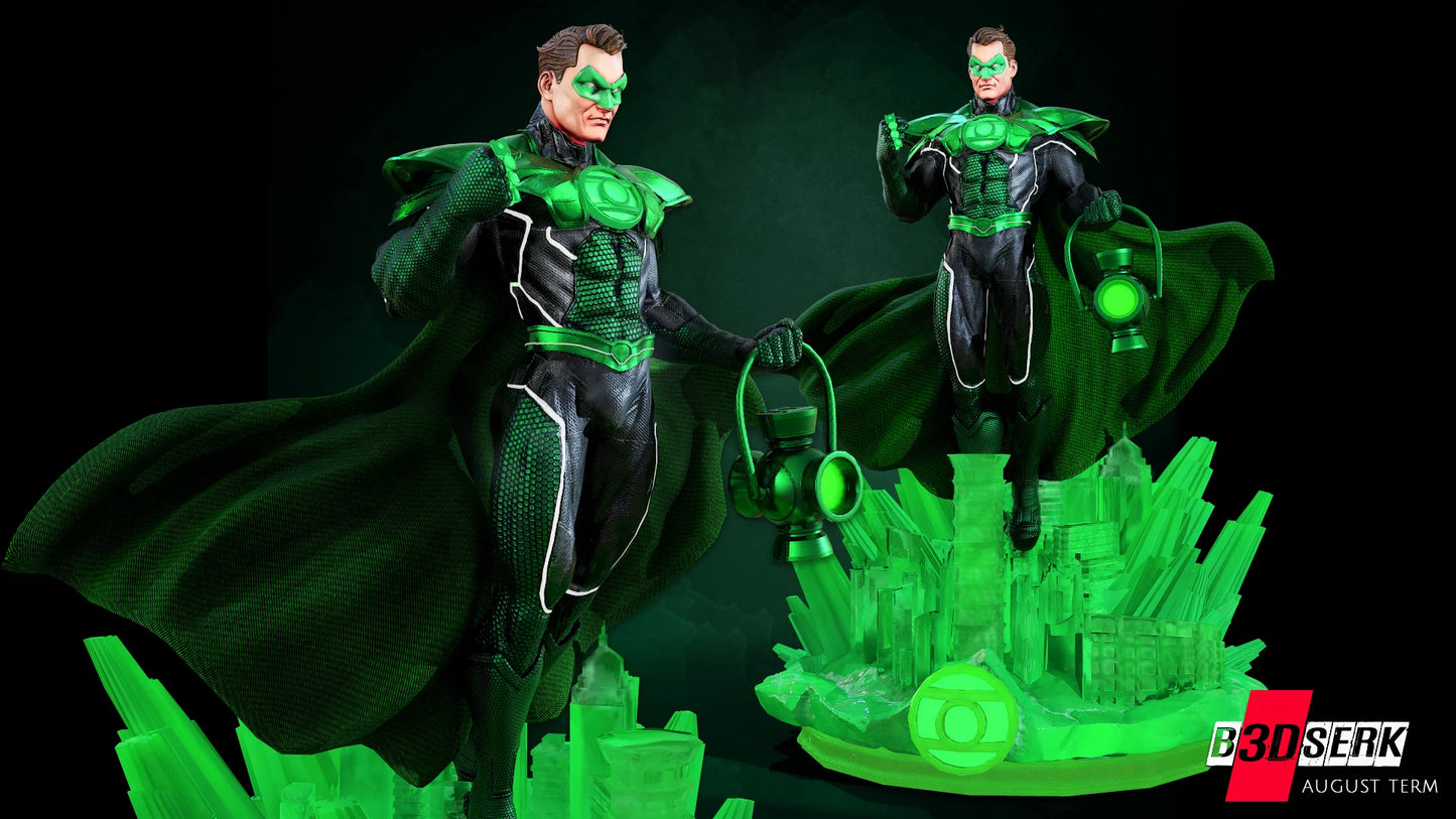 Green Lantern Resin Sculpture Fan Art Pro Painted - MTO