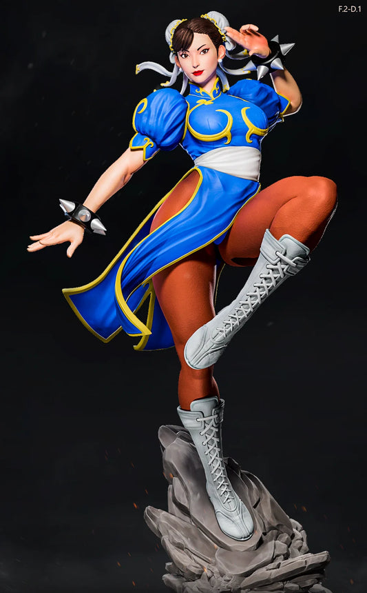 Chun-Li Street Fighter Resin Art (East Sea Monster Version)