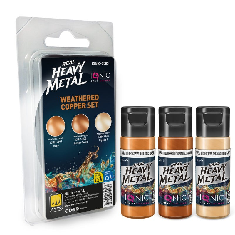 Ionic Real Heavy Metal Set - Weathered Copper