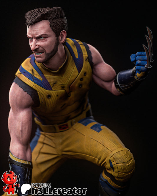 Wolverine Resin Fan Art (H3LLcreator)