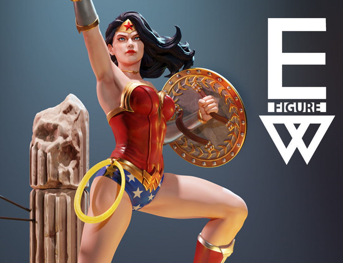 Wonder Woman Resin Fan Art Sculpture (EW)