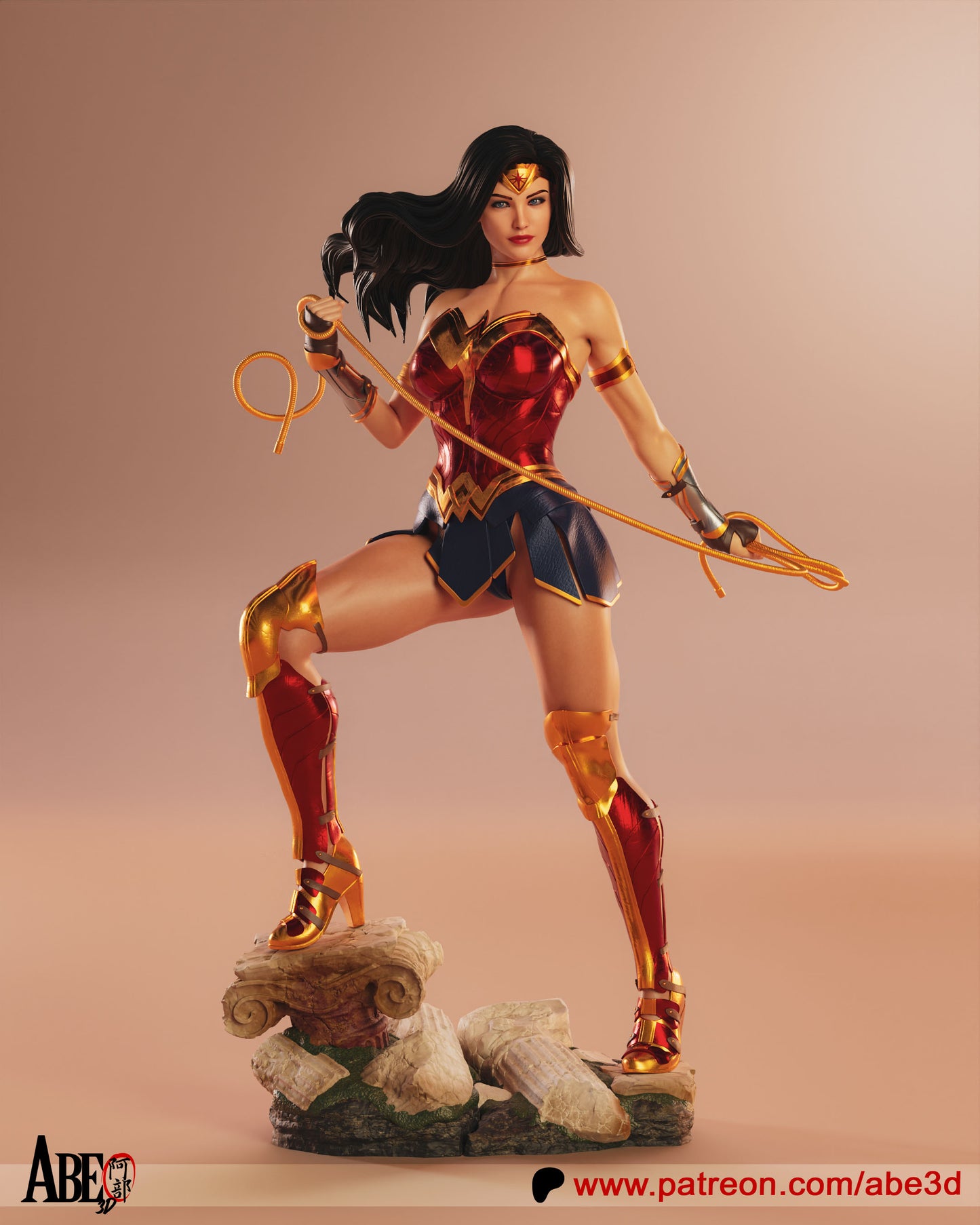 Wonder Woman Resin Fan Art - MTO (A3D)